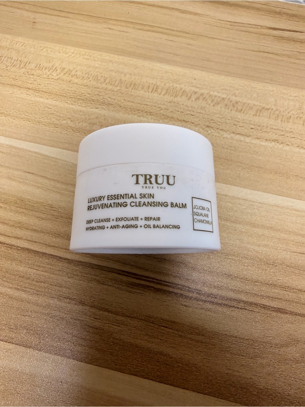 Truu Luxury Essential Skin Rejuvenating Cleansing Balm Face Cleanser
